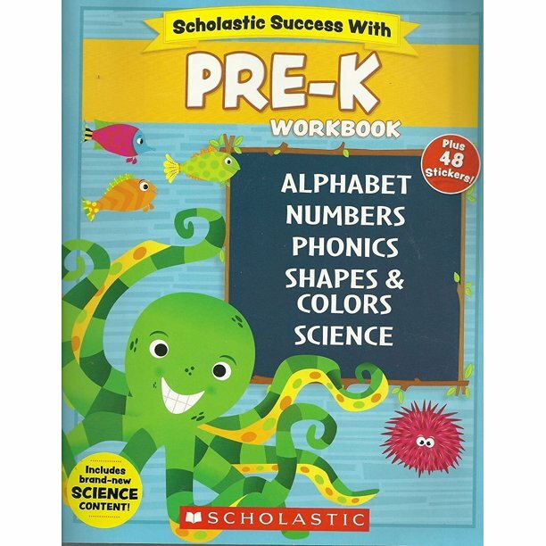 7冊セット新品未使用Scholastic Success With Pre-K Scholastic - PRE-K Workbook with Motivational Stickers | eBay