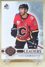 2020-21 SP Authentic SP True Leaders #TL-MG Mark Giordano - Calgary Flames