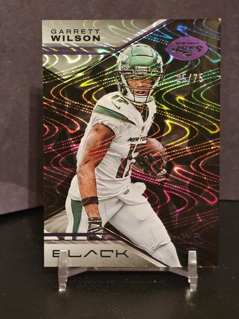 Garrett Wilson Panini Black /25
