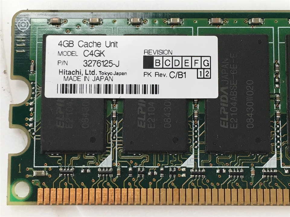 Hitachi 4GB Memory RAM 3276125-J Cache Unit C4GK  - Image 3 of 3