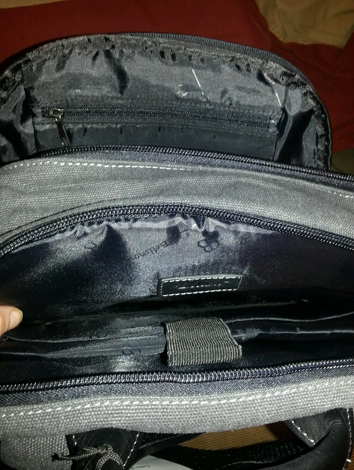 bellino cuero noble 17" funda acolchada ordenador/notebook/tablet mochila G6617 Foto 3 de 3