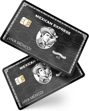 Mexican Express Credit Card Skin Chalino Debit Card Skin, Credit Card Sticker