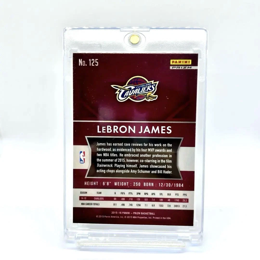 Panini Prizm Lebron James 125 Flash | eBay