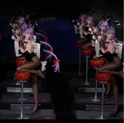 Honey Peach Studio Genshin Impact Raiden Shogun Model In Stock BunnyGirl 2Body