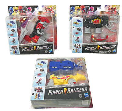 MMPR Mighty Morphin HASBRO Dinozords MEGAZORD 2020 Power Rangers Set of 3