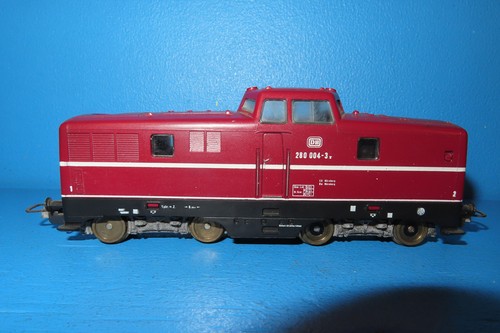 LIMA H0 201626L  Diesel-Lokomotive  V 280 004-3  der DB  Weinrot  #7824 | Zustand: Gebraucht