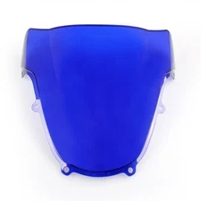 Windshield Windscreen Double Bubble For Suzuki GSXR 600/750 2001-2003 K1 Blue