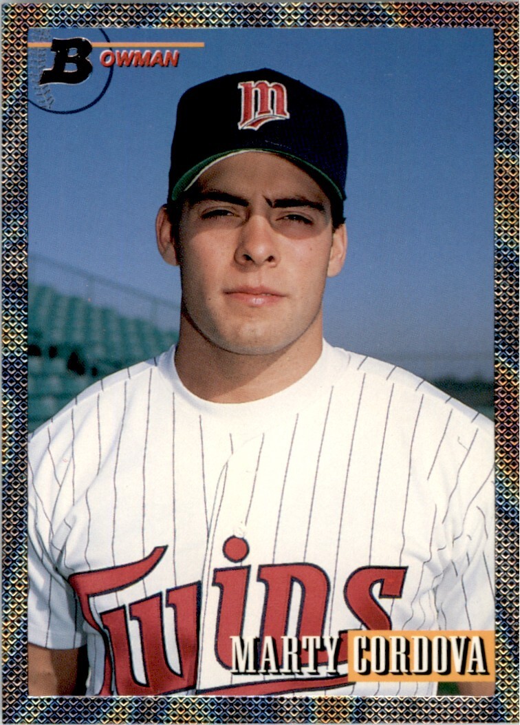 1993 IDカード・レアナンバー　No.105 オリックス・小林宏 ルーキー 1993 Bowman Foil #345 Marty Cordova Rookie Minnesota Twins | eBay