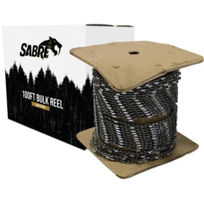 Sabre Chain Reel 100', 099-4106 325'', .058'', Chisel Reduced Kickback 21BPX100U
