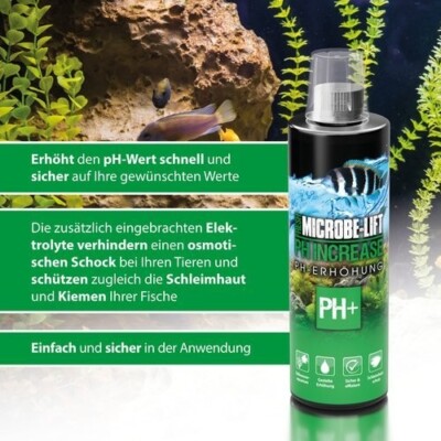 Microbe-Lift PH INCREASE - PH-Erhöhung 236ml für Süßwasser Aquarium
