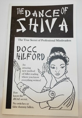 Dance of Shiva Docc Hilford Secret of Professional Mindreaders 2004 Mentalism 