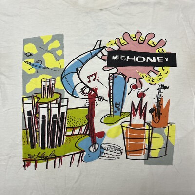 Vintage 90s Mudhoney Band T Shirt Nirvana Giant XL | eBay