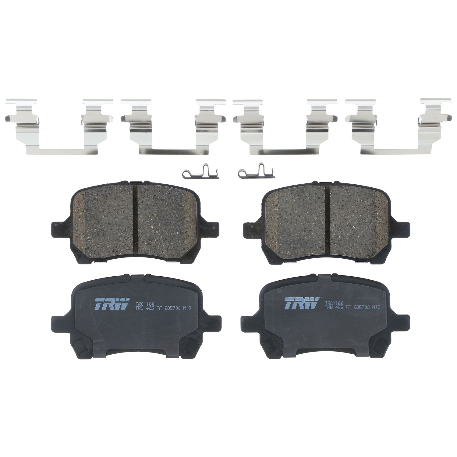 Juego de pastillas de freno de disco delanteras para Chevrolet Malibu 2007 - 2012 TRW Pro TRC1160