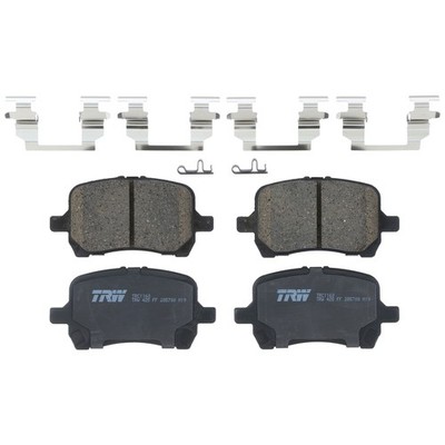 Front Disc Brake Pad Set for Chevrolet Malibu 2007 - 2012 TRW Pro TRC1160