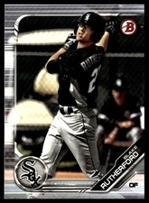 2019 Bowman Prospects Blake Rutherford Chicago White Sox #BP-20