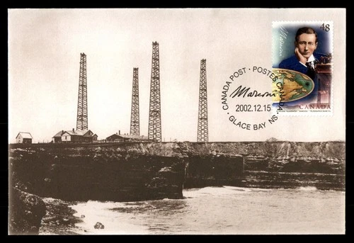 Mayfairstamps Canada FDC 2002 Marconi Towers Earth First Day Cover aaw_53861