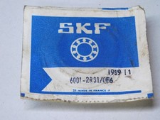 SKF RILLENKUGELLAGER  6001-2RSR/QE6  -NEU / OVP-