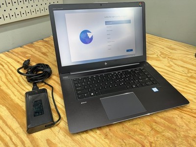 HP ZBook Studio G4 i7-7820HQ 16GB 256GB NVMe NVIDIA Quadro M1200 QWERTY Win11