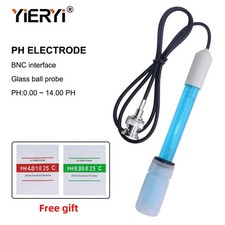 Electrode Probe PH BNC Connector Aquarium Controller Calibration Liquid Meter