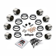 Brake Caliper Piston Seal GSXR600 V SRAD 1997 Front Suzuki Parts Stainless Kit