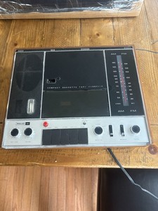 Vintage Philco Ford Solid State Model TRC-36WA Cassette Radio Tape Recorder