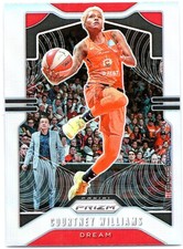 2020 Panini Prizm WNBA #24 Courtney Williams Silver