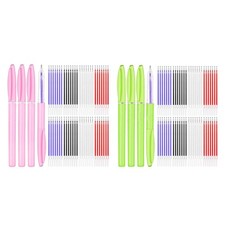 Stylos effaçables à chaud moyen 0,7 mm avec recharges de 60 pièces 4