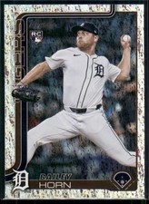 2025 Topps Update Bailey Horn Tinsel RC #US162 Detroit Tigers