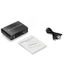 HDMI ARC Adapter 192KHz to ARC Audio Extractor Digital Optical SPDIF Coaxial NEW