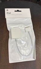 Apple iPad Dock Connector to VGA Adapter - New Unopened MC552ZM/A