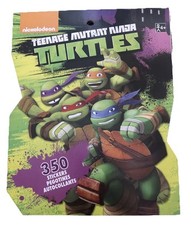 Teenage Mutant Ninja Turtles 350 Stickers NEW TMNT Nickelodeon TV Movie Small