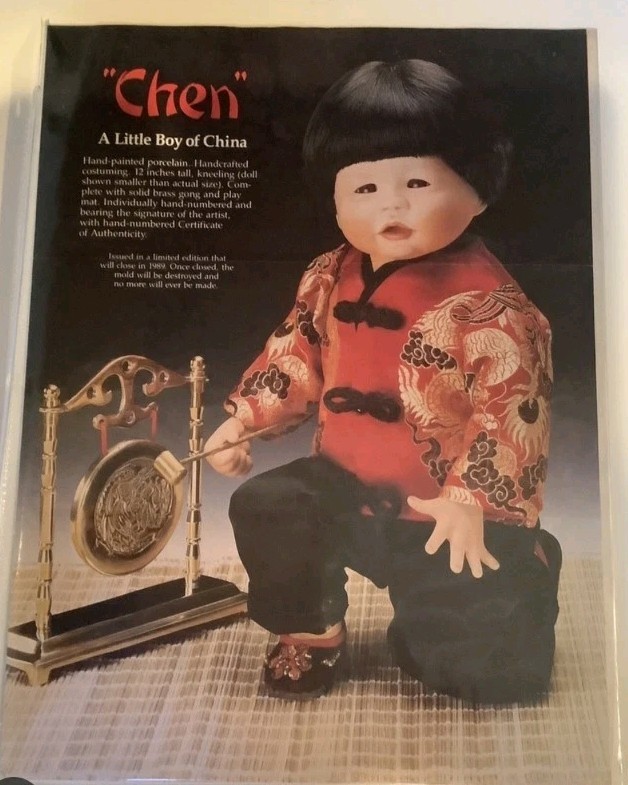 1989 Ashton - Drake Knowles Chen Doll Artist Kathy Hippensteel In ...