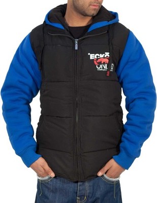 Ecko Unltd Herren Urban Designer warme Winter Sportswear wattierte Kapuzenjacke