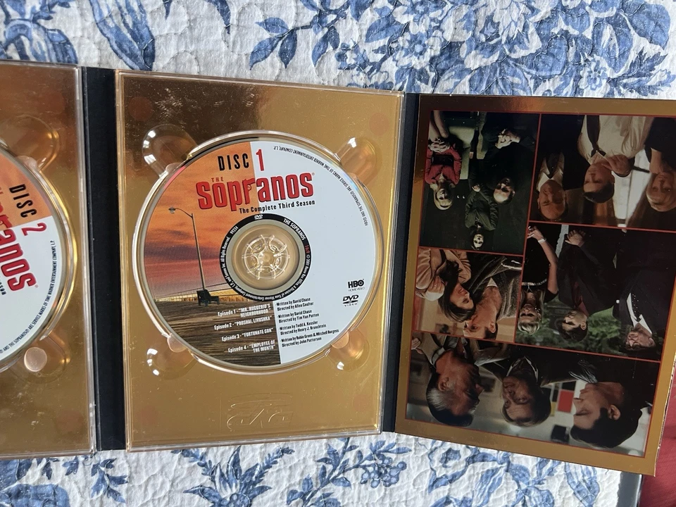 The Sopranos Complete Seasons 3 DVD Crime Family Drama TV Show Region 1 - Image 3 of 4
