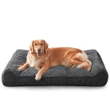 Extra Thick Orthopedic Dog Bed for Large Dogs - Soft Couch Bed 42x30