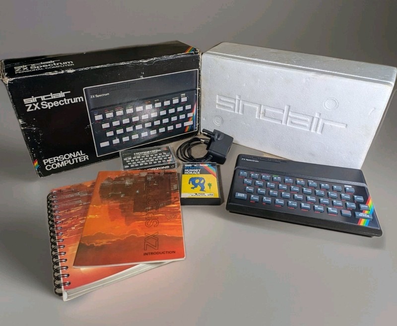 Sinclair ZX Spectrum 48K  Boxed + Complete - Fully Working