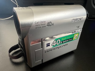 Sony Handycam DCR-HC52 MINIDV Touch Panel LCD 40x Zoom Camcorder Tested works