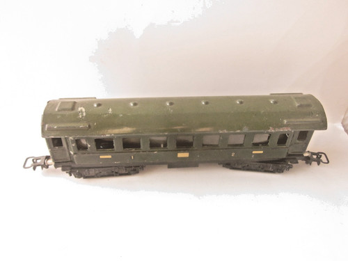 43322 Märklin HO Personenwagen grün 341 Kunststoff Drehgestelle gut | Condition: Gebraucht