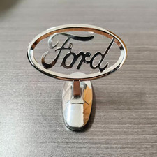 Ford Front Hood Bonnet Emblem In Metal Adhesive