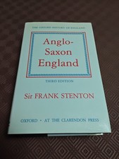 Oxford History: Anglo Saxon England, 1985, Hardback, Very Good