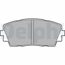 Delphi LP2296 brake pad set, disc brake for Kia