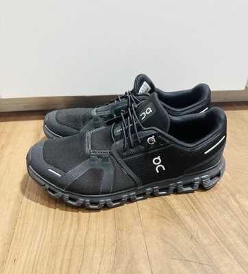 On Cloud Black Sneakers Men s 8.5 Lightweight Running Shoes CloudTec Athletic