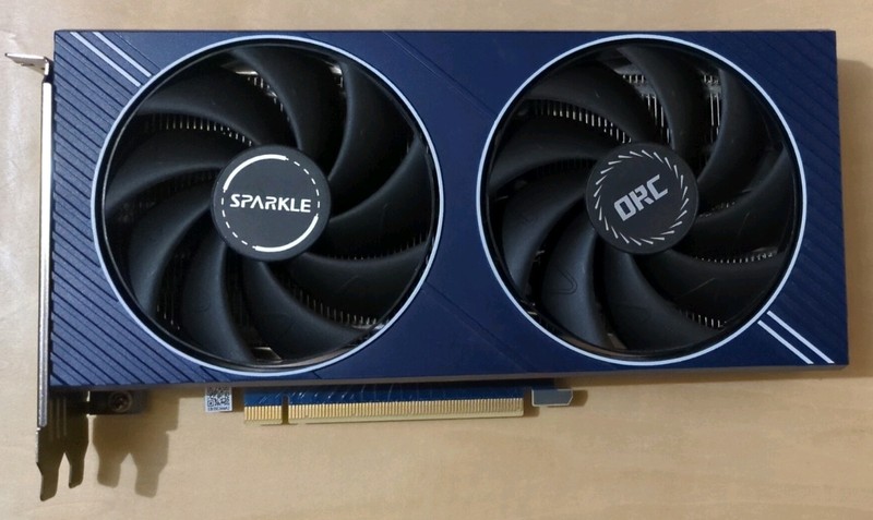 Intel Arc A750 Sparkle 8GB GDDR6 GPU -2022 Graphics Card -Tested and Works Well