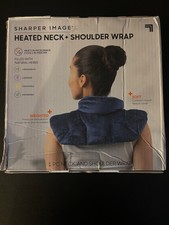 SHARPER IMAGE® HEATED NECK + SHOULDER WRAP