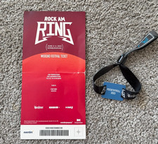 Rock am Ring Ticket 2023 mit unbeschädigtem Bändchen