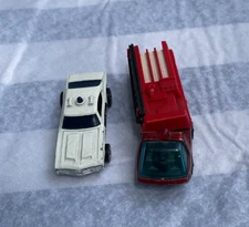 Fire truck Redline Heavyweight & State police car 1969 radar equipped