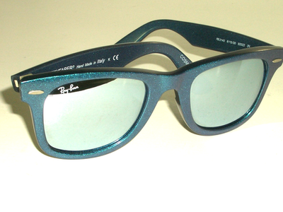 レイバン ブルー WAYFARERコスモコレクション マーキュリー RAY BAN RB2140 50[]22 HAND MADE COSMO COLLECTION MERCURY G15