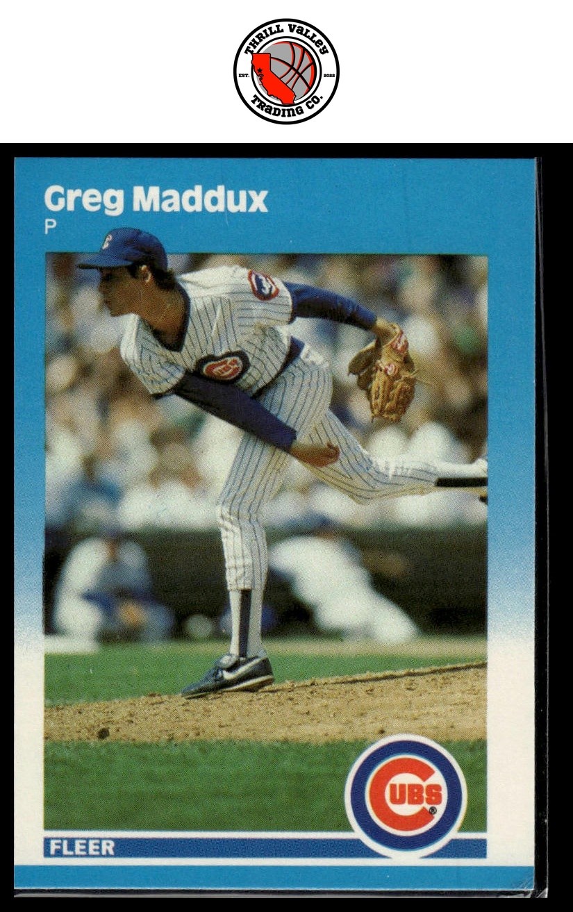 1987 Fleer Update #U-68 Rookie Greg Maddux GET EVERY 4TH FREE