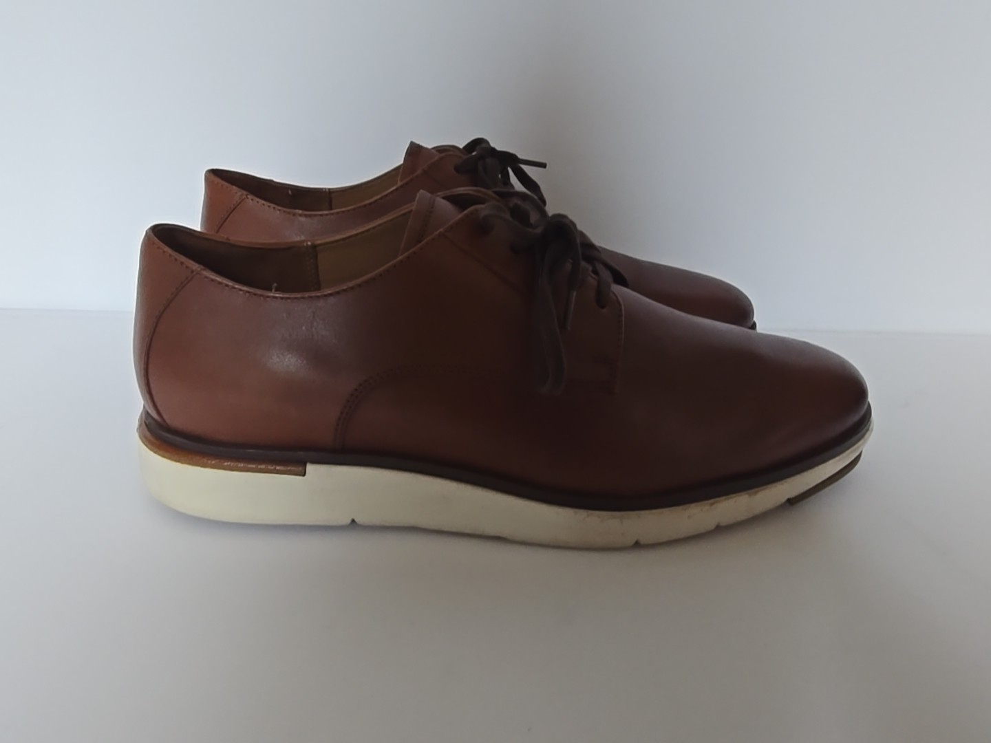 SAOLA Allen Edmonds Carson uomo pelle ibrida stringata derby 12 D peperoncino