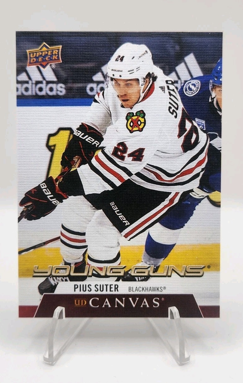2020-21 Upper Deck UD Canvas Young Guns Pius Suter #C223 Rookie RC
